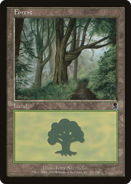 Forest (350) (ODY-350) - Odyssey Foil