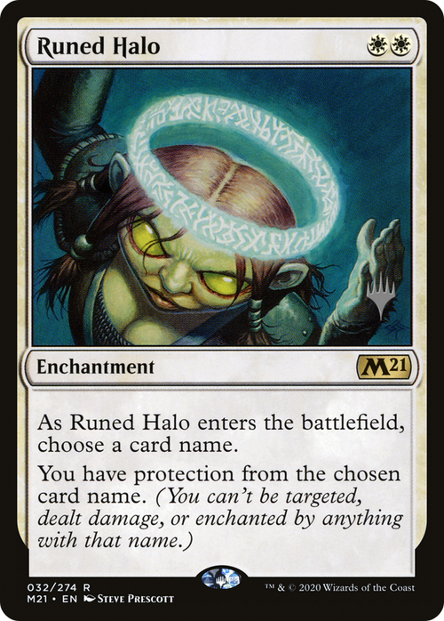 Runed Halo (PPM21-32P) - Core Set 2021 Promos Foil