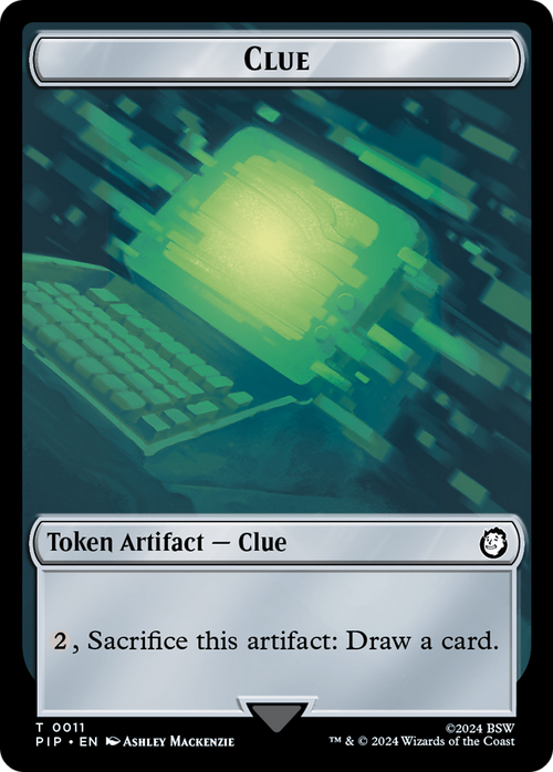 Clue (TPIP-011) - Fallout Tokens Foil