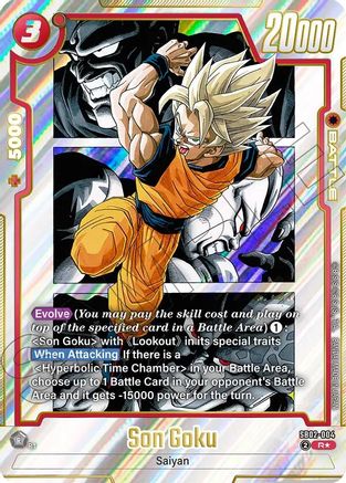 Son Goku - SB02-004 (Alternate Art) (SB02-004) - Manga Booster 02 Holofoil