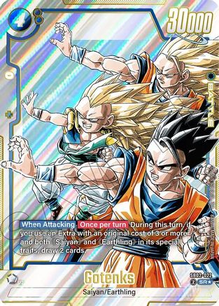 Gotenks - SB02-022 (Alternate Art) (SB02-022) - Manga Booster 02 Holofoil