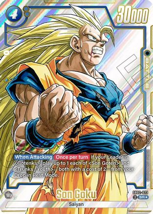 Son Goku - SB02-023 (Alternate Art) (SB02-023) - Manga Booster 02 Holofoil