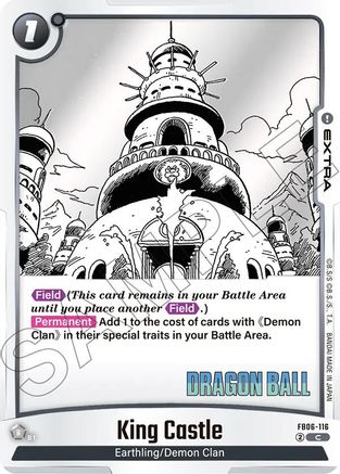 King Castle (FB06-116) - Manga Booster 02 Holofoil