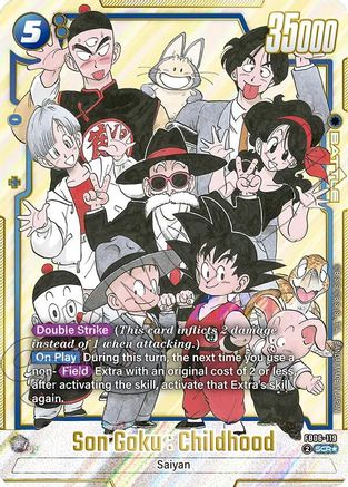 Son Goku : Childhood - FB06-119 (FB06-119) - Manga Booster 02 Holofoil