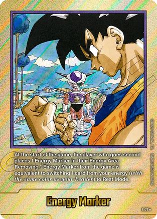 Energy Marker (E-77) (Gold) (E-77) - Fusion World Energy Markers Holofoil