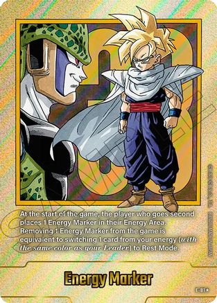 Energy Marker (E-81) (Gold) (E-81) - Fusion World Energy Markers Holofoil