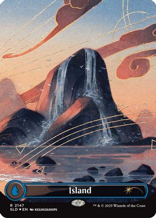 Island (2147) (SLD-2147) - Secret Lair Drop Series Foil
