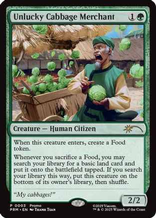 Unlucky Cabbage Merchant (UMP-003) - Unique and Miscellaneous Promos Foil