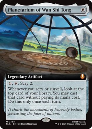 Planetarium of Wan Shi Tong (Extended Art) (TLA-385) - Avatar: The Last Airbender