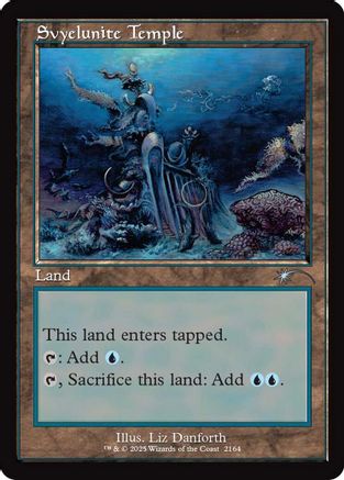 Svyelunite Temple (Retro Frame) (SLD-2164) - Secret Lair Drop Series