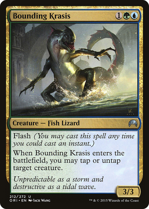 Bounding Krasis (ORI-212) - Magic Origins Foil
