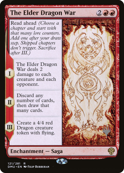 The Elder Dragon War (PPDMU-121) - Dominaria United Promos Foil