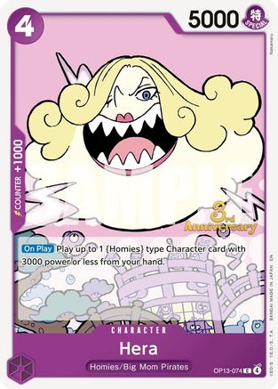 Hera (OP13-074) - Carrying On His Will: 3rd Anniversary Tournament Cards