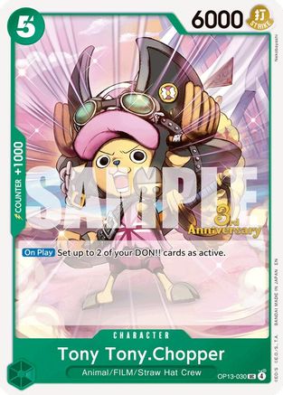 Tony Tony.Chopper (OP13-030) - Carrying On His Will: 3rd Anniversary Tournament Cards