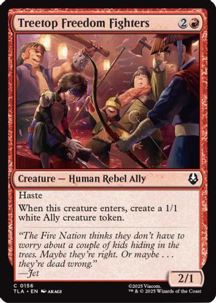 Treetop Freedom Fighters (TLA-156) - Avatar: The Last Airbender