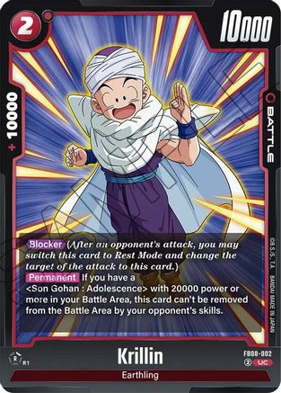Krillin - FB08-002 (FB08-002) - Saiyans Pride