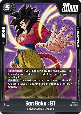 Son Goku : GT (FB08-101) - Saiyans Pride Holofoil