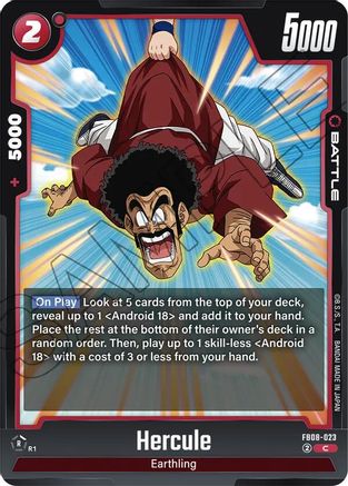 Hercule (FB08-023) - Saiyans Pride