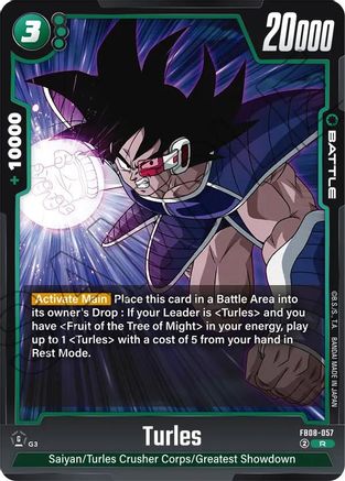 Turles - FB08-057 (FB08-057) - Saiyans Pride Holofoil