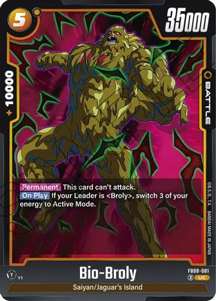 Bio-Broly (FB08-081) - Saiyans Pride