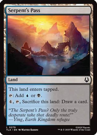 Serpent's Pass (TLA-279) - Avatar: The Last Airbender Foil