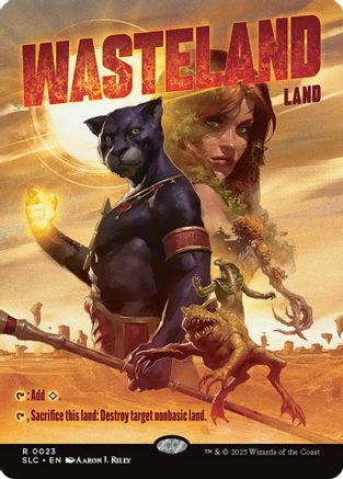 Wasteland (SLC-023) - Secret Lair Countdown Kit Foil