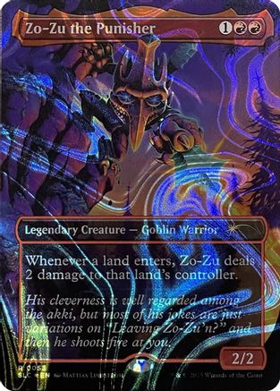 Zo-Zu the Punisher (Halo Foil) (SLC-053) - Secret Lair Countdown Kit Foil
