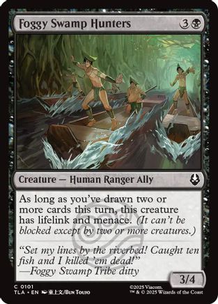 Foggy Swamp Hunters (TLA-101) - Avatar: The Last Airbender