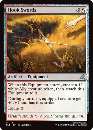 Hook Swords (TLE-147) - Avatar: The Last Airbender: Eternal-Legal