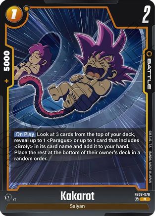 Kakarot - FB08-076 (FB08-076) - Saiyans Pride Holofoil
