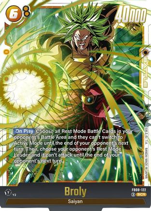 Broly - FB08-122 (FB08-122) - Saiyans Pride Holofoil
