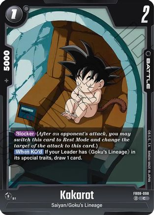 Kakarot - FB08-098 (FB08-098) - Saiyans Pride