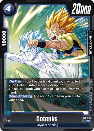 Gotenks (FB08-035) - Saiyans Pride Holofoil