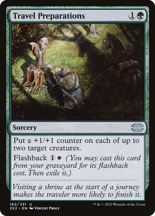 Travel Preparations (2X2-162) - Double Masters 2022 Foil