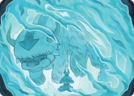 Aang's Iceberg 2 Art Card (ASTLA-040) - Art Series: Avatar: The Last Airbender
