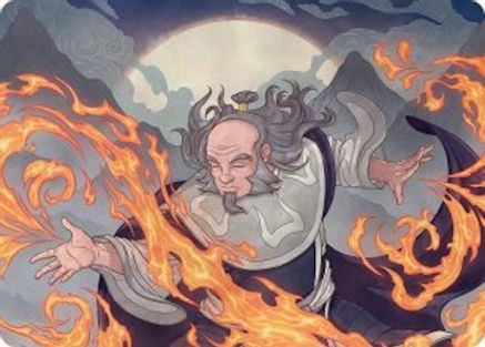 Iroh, Grand Lotus Art Card (ASTLA-047) - Art Series: Avatar: The Last Airbender
