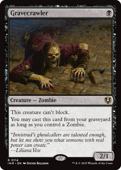 Gravecrawler (INR-114) - Innistrad Remastered