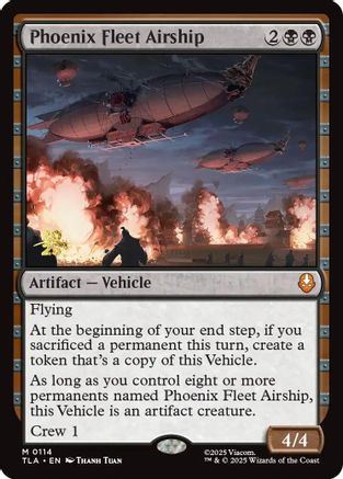 Phoenix Fleet Airship (PRE-114) - Prerelease Cards Foil