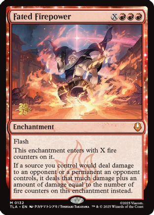 Fated Firepower (PRE-132) - Prerelease Cards Foil