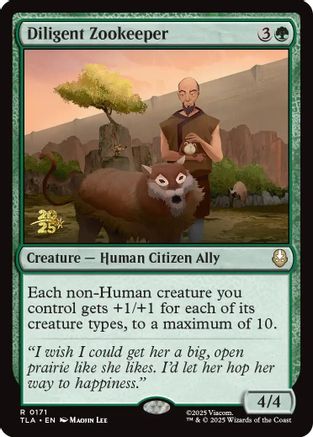 Diligent Zookeeper (PRE-171) - Prerelease Cards Foil