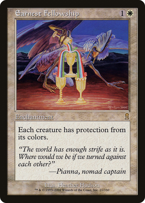 Earnest Fellowship (ODY-021) - Odyssey Foil