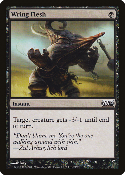 Wring Flesh (M12-118) - Magic 2012 Foil