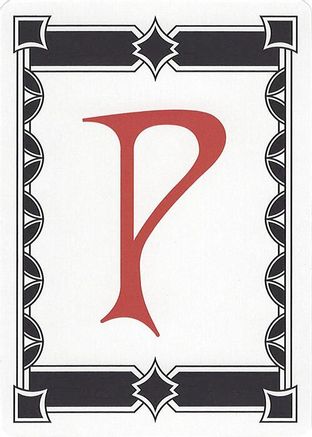 Letter Card - P (SLC-) - Secret Lair Countdown Kit