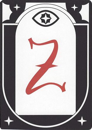 Letter Card - Z (SLC-) - Secret Lair Countdown Kit