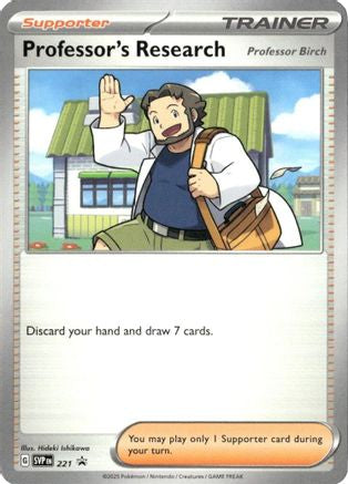 Professor's Research [Professor Birch] 221  SV Scarlet & Violet Promo Cards - Promo