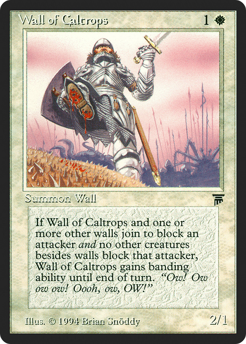 Wall of Caltrops (LEG-) - Legends