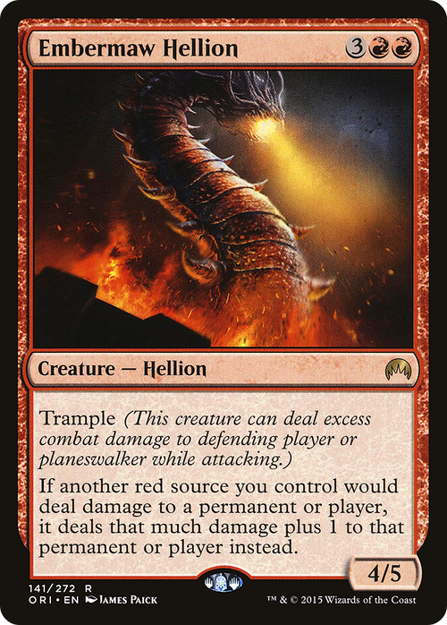Embermaw Hellion (ORI-141) - Magic Origins Foil
