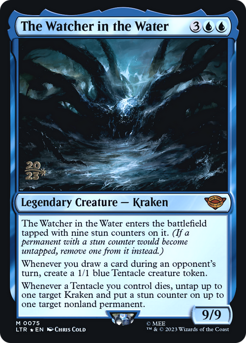 The Watcher in the Water (PRE-075) - Tales of Middle-earth Promos Foil