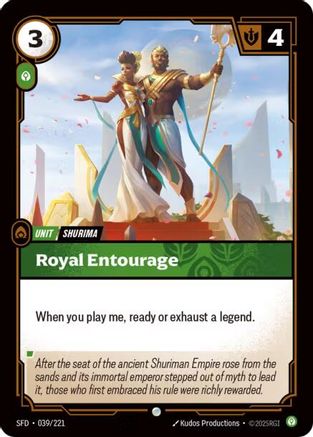Royal Entourage (039/221) - Spiritforged