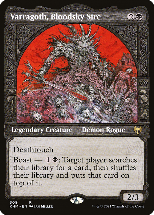 Varragoth, Bloodsky Sire (Showcase) (KHM-309) - Kaldheim: (Showcase)